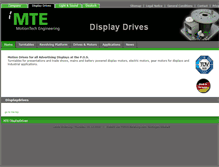 Tablet Screenshot of displaydrives.com